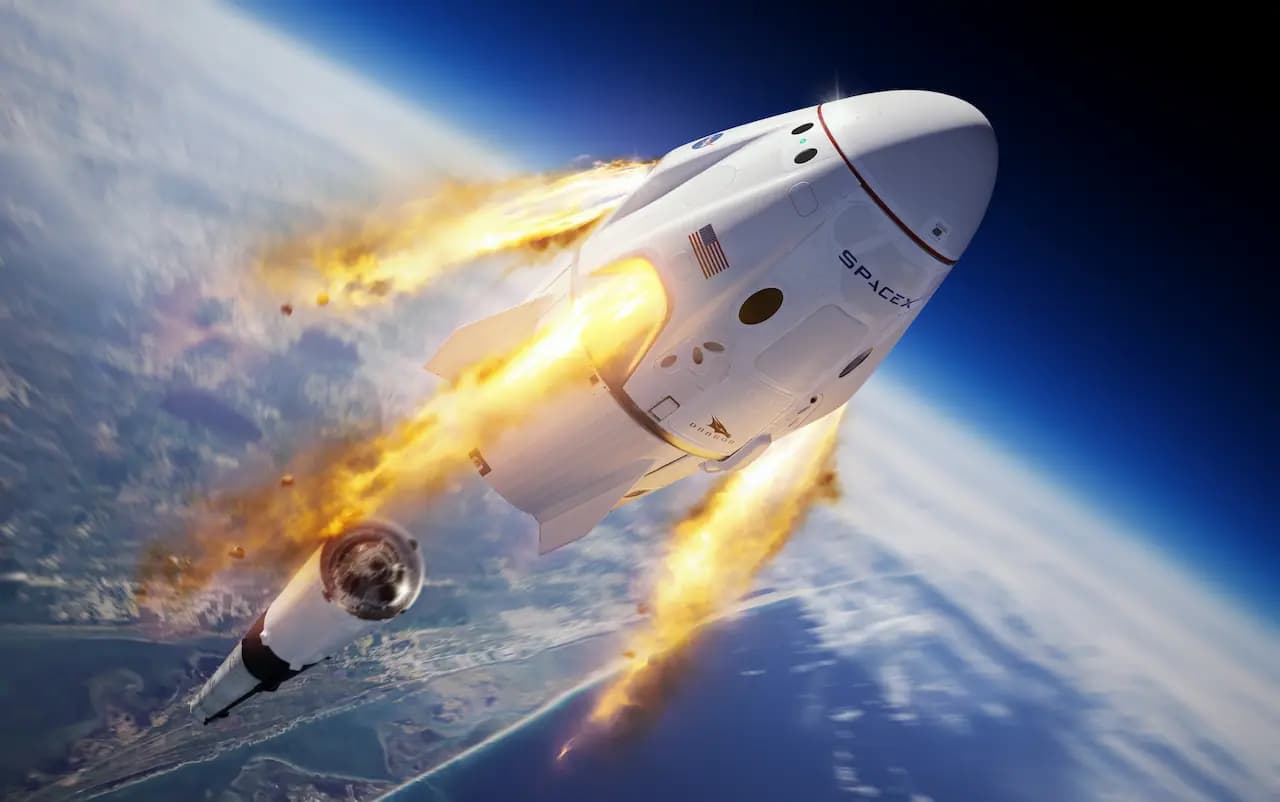 Miniatura artykułu Dragon wraca z kosmosu – historyczne lądowanie z Polakiem na pokładzie